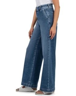 KUT from the Kloth Jean High Rise Wide Leg Slash Front Pockets | Jeans -Wear Style Shop 81XTOyifmpL. AC SR736920