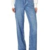KUT from the Kloth Jodi - Wide Leg Pants W/ Hidden Button Fly | Jeans
