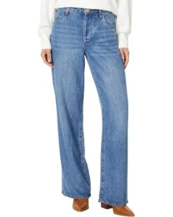 KUT from the Kloth Jodi - Wide Leg Pants W/ Hidden Button Fly | Jeans