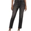 KUT from the Kloth Reese High Rise Fab Ab Ankle Straight-Frt Princess | Jeans