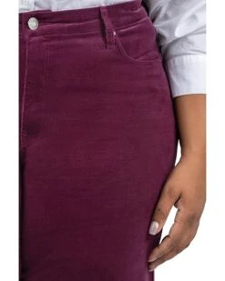 KUT from the Kloth Plus Size Meg High Rise Fab Ab Wide Leg Raw Hem-Long Inseam | Jeans -Wear Style Shop 81kbMWYETSL. AC SR736920