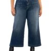 KUT from the Kloth Plus Meg High Rise Wide Leg Patch Pockets - Reg Hem | Jeans