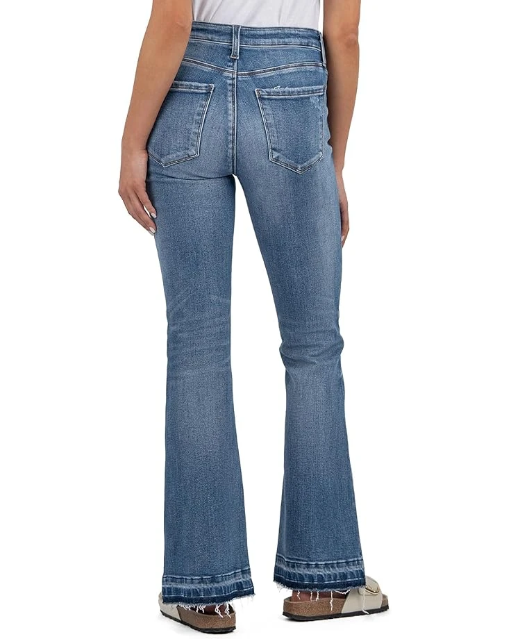 KUT from the Kloth Stella High Rise Fab Ab Flare Released Hem | Jeans 2 KUT from the Kloth Stella High Rise Fab Ab Flare Released Hem | Jeans - Image 2
