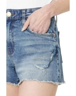 KUT from the Kloth Jane High-Rise Shorts With Fray Hem -Wear Style Shop 912aRLgN WL. AC SR736920