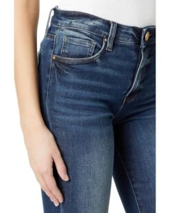 KUT from the Kloth Reese High-Rise Fab Ab Ankle Straight Raw Hem In Acquired | Jeans -Wear Style Shop 916M J4G8FL. AC SR736920