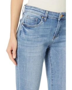 KUT from the Kloth Amy Crop Straight Leg- Roll-Up Fray In Gained | Jeans -Wear Style Shop 91DMgOEn3hL. AC SR736920