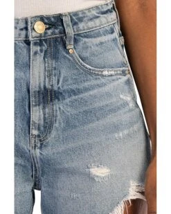 KUT from the Kloth Taylor High Rise Shorts With Raw Hem -Wear Style Shop 91LG4MvS0KL. AC SR736920