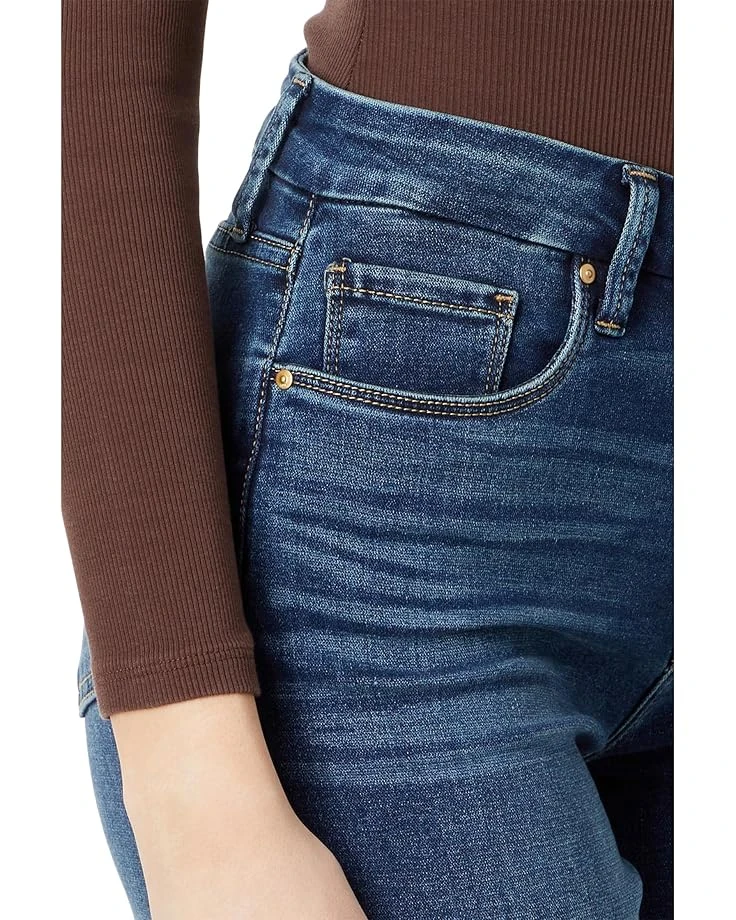 KUT from the Kloth Meg High-Rise Fab Ab Wide Leg Raw Hem In Yielded | Jeans 3 KUT from the Kloth Meg High-Rise Fab Ab Wide Leg Raw Hem In Yielded | Jeans - Image 3