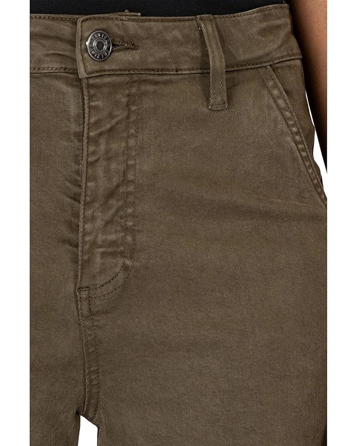 KUT from the Kloth Miller High-Rise-Wide Leg Pants with Cargo Pockets in Olive | Jeans 3 KUT from the Kloth Miller High-Rise-Wide Leg Pants with Cargo Pockets in Olive | Jeans - Image 3