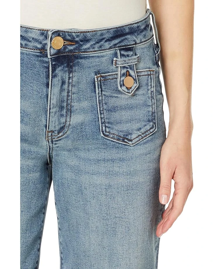 KUT from the Kloth Charlotte High-Rise Wide Leg Front Patch Pockets In Advised | Jeans 3 KUT from the Kloth Charlotte High-Rise Wide Leg Front Patch Pockets In Advised | Jeans - Image 3