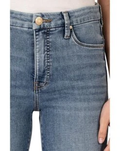 KUT from the Kloth Petite Meg High Rise Fab Ab Wide Leg Raw Hem | Jeans -Wear Style Shop 91XXPu9AckL. AC SR736920
