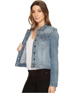 KUT from the Kloth Amelia Jean Jacket | Coats & Outerwear -Wear Style Shop 91hxr9oiooL. AC SR736920