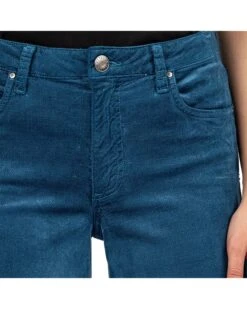 KUT from the Kloth Jean High-Rise Wide Leg Clean Hem In Teal Blue | Pants -Wear Style Shop 91sS0ye9q5L. AC SR736920