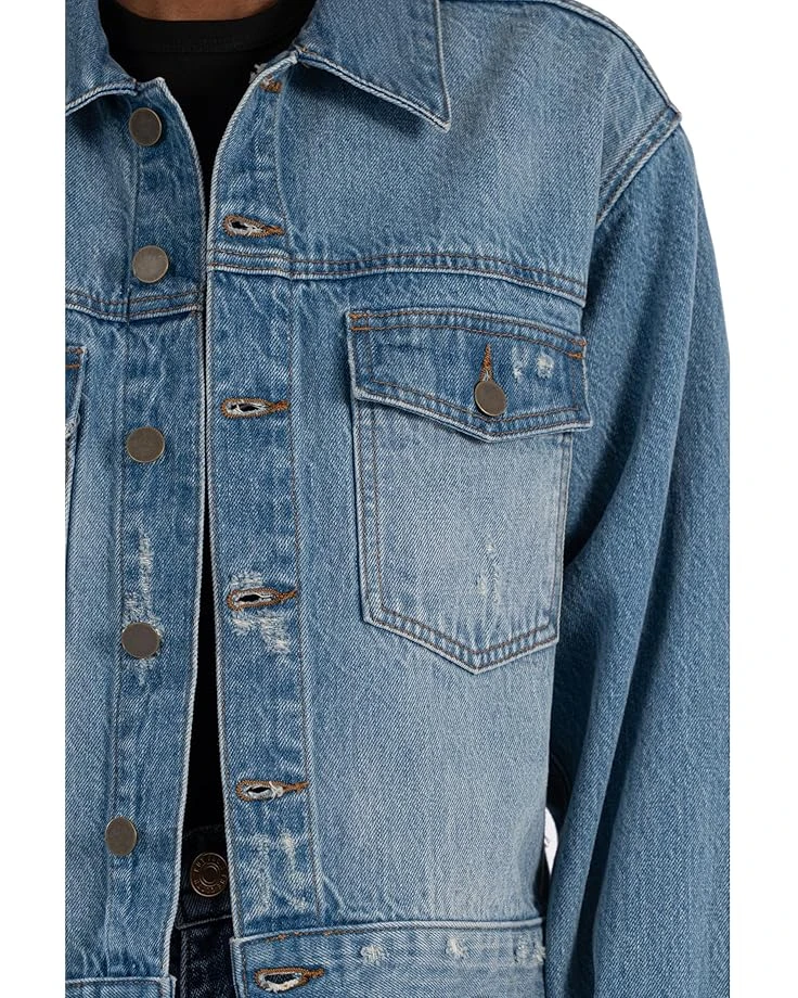 KUT from the Kloth Dolly Crop Jacket Frt Flap Pockets | Coats & Outerwear 3 KUT from the Kloth Dolly Crop Jacket Frt Flap Pockets | Coats & Outerwear - Image 3