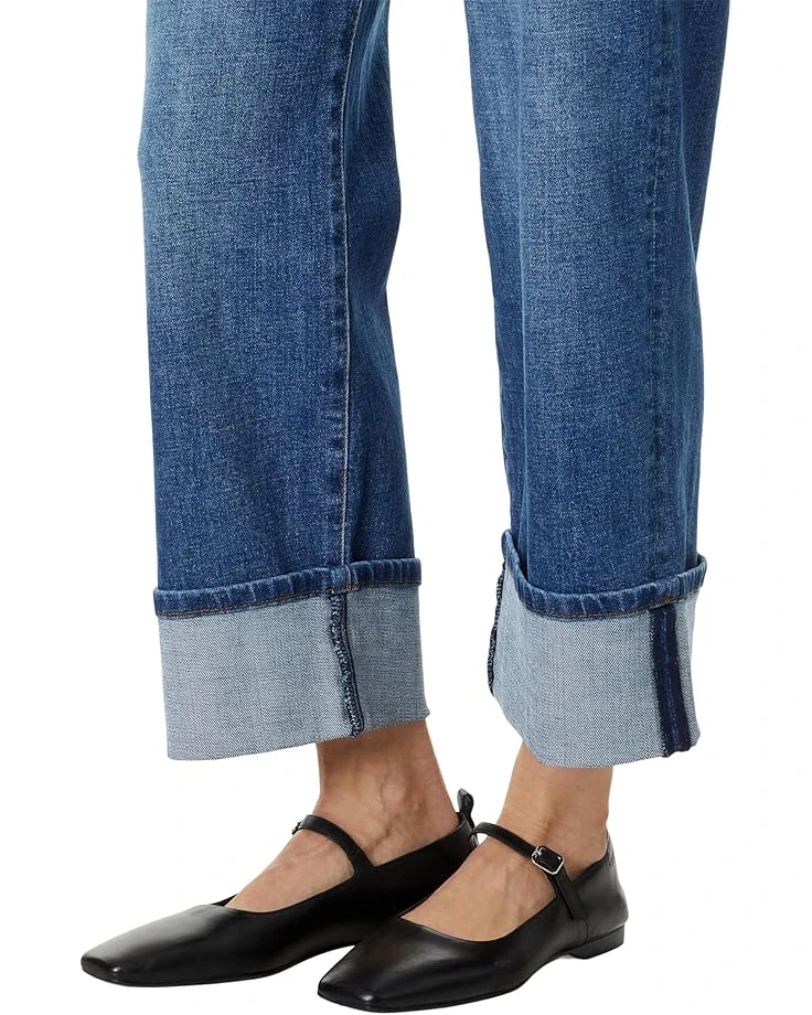 KUT from the Kloth Petite Sienna High-Rise Wide Leg-Roll Up 5" in Alert | Jeans 3 KUT from the Kloth Petite Sienna High-Rise Wide Leg-Roll Up 5" in Alert | Jeans - Image 3
