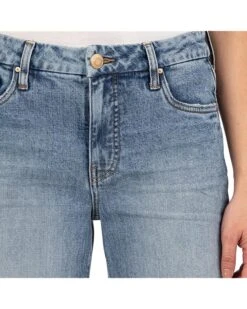 KUT from the Kloth Meg High-Rise Fab Ab Wide Leg Back Forward Raw Hem In Defiant | Jeans -Wear Style Shop A1TD0vEyIpL. AC SR736920