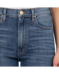 KUT from the Kloth Sienna High-Rise Wide Leg-Roll Up In Alert | Jeans -Wear Style Shop A1U5iZozFoL. AC SR736920