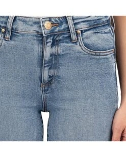 KUT from the Kloth Kelsey High-Rise Ankle Wide Hem Side Bottom Inset In Defend | Jeans -Wear Style Shop A1XeutE8eRL. AC SR736920