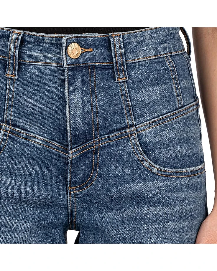 KUT from the Kloth Ana High-Rise Flare-front Yoke In Deluxe | Jeans 3 KUT from the Kloth Ana High-Rise Flare-front Yoke In Deluxe | Jeans - Image 3