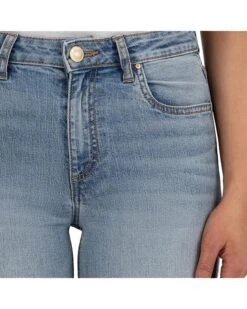 KUT from the Kloth Petite Jeans High-Rise Wide Leg Clean Hem in Ensured -Wear Style Shop A1t0zqIK3QL. AC SR736920